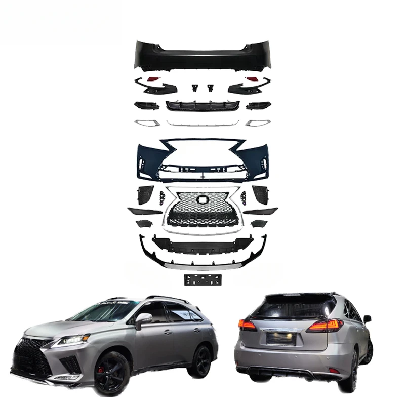 

Car Accessories Upgr 2020 Style Body Kit Bodykit with Bumper Grille Headlight RX270 RX300 RX350 2009-2015
