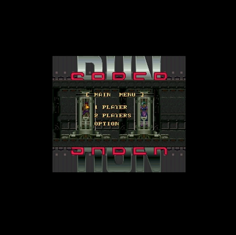 Run Saber NTSC tarjeta de juego gris grande, 16 bits, 46 Pines, jugadores de juegos de EE. UU., nueva llegada