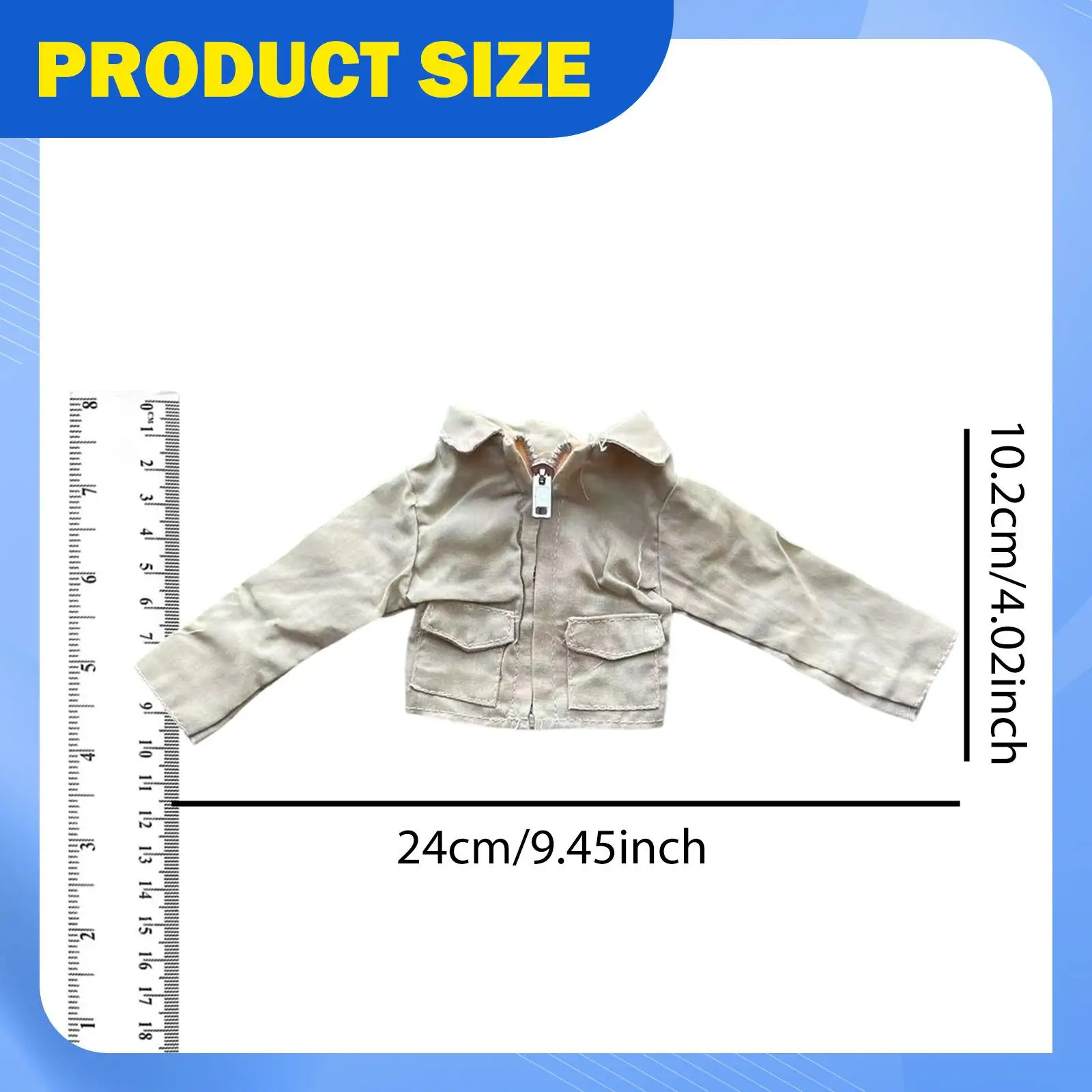 1/6 Schaal Actiefiguren Jas, Kostuum Stijlvol Handgemaakt Model Cosplay Miniatuur Kleding Jas Pop Accessoires voor 12'' Figuren