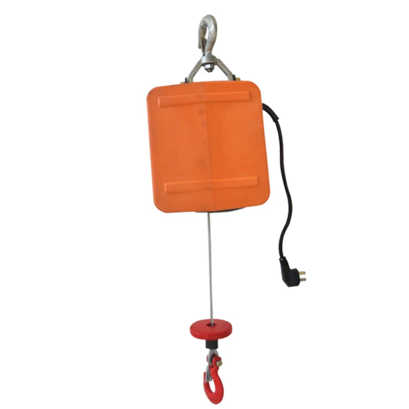 Factory Price Mini Portable Hanging Electric Wire Rope Pulley Hoist Chain Block