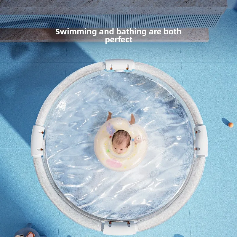 Jiashu Bath Bucket Is Free Of Installation, Adult Foldable Portable Children's Bath Bucket Is Free Of Installation, And The Bath