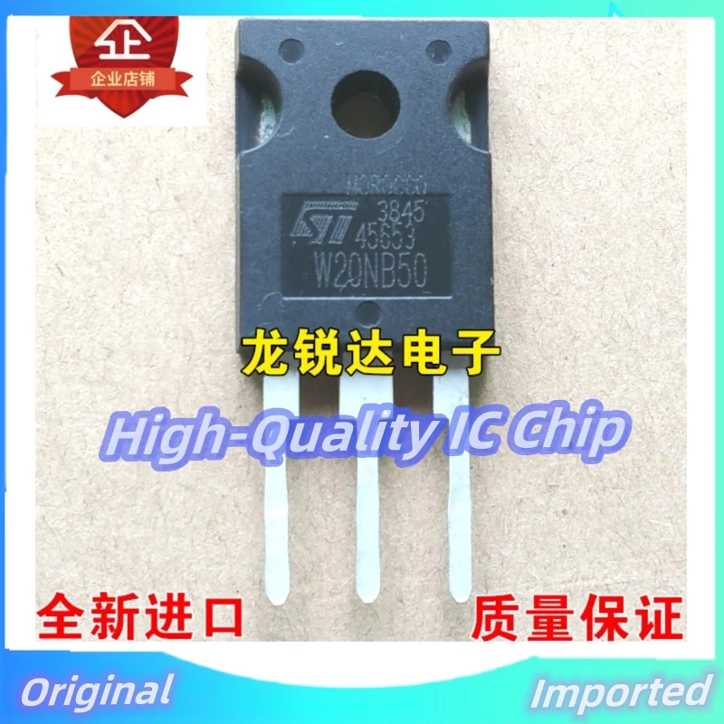 

10PCS-30PCS W20NB50 STW20NB50 TO-247 MOS 20A/500V Imported Original Best Quality