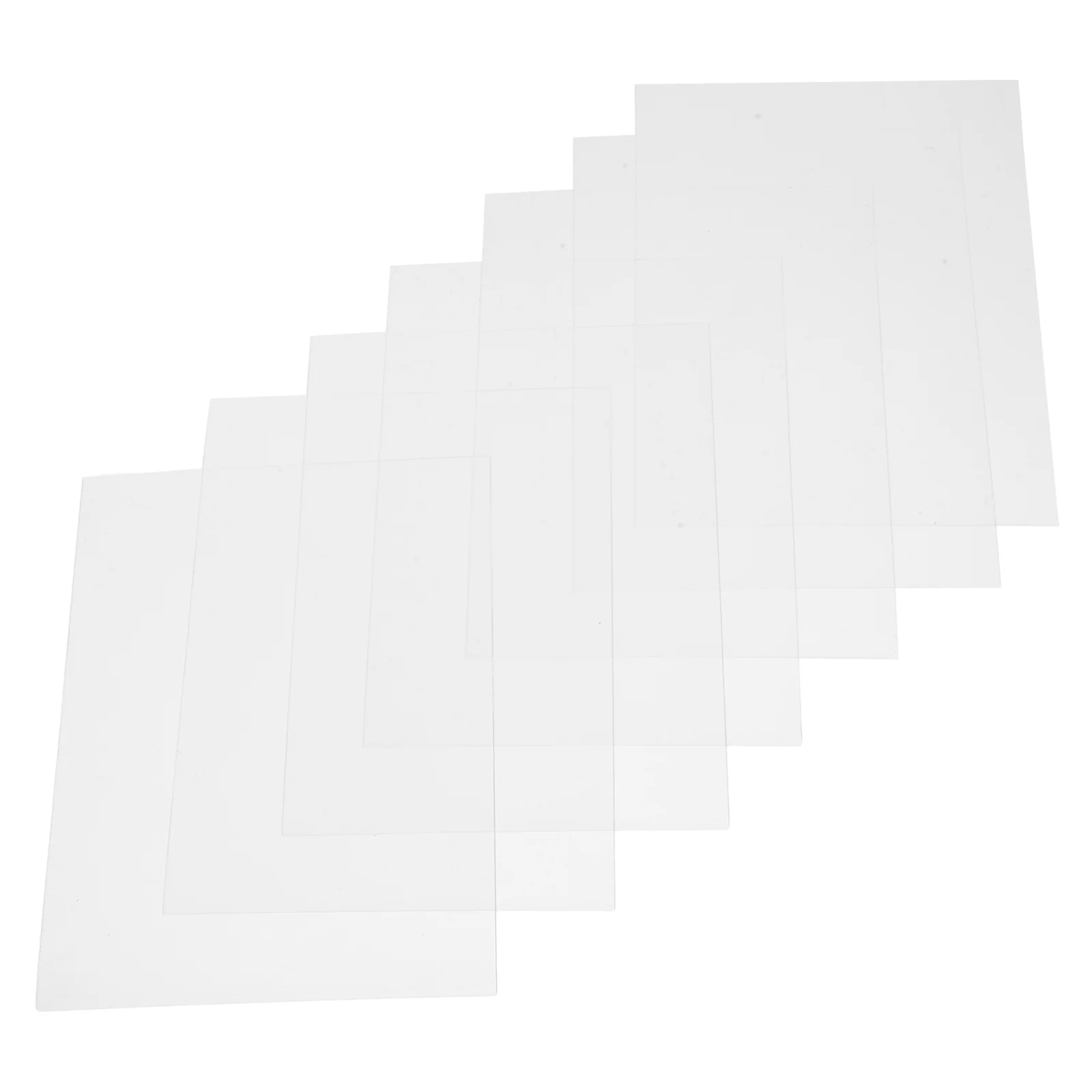

50 Pcs 3 Inch Album Card Holder Deck Protectors Sleeves for Trading Clear Waterproof Anti-scratch Cards Covers Photo