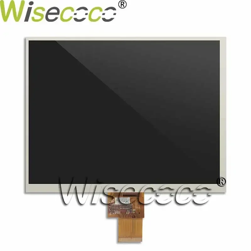 Imagem -02 - Wisecoco-compatível com Hdmi av Driver Control Board Display Lcd 1024x768 Tela Ips Hj080ia01e He080ia-01d Vga Áudio 8