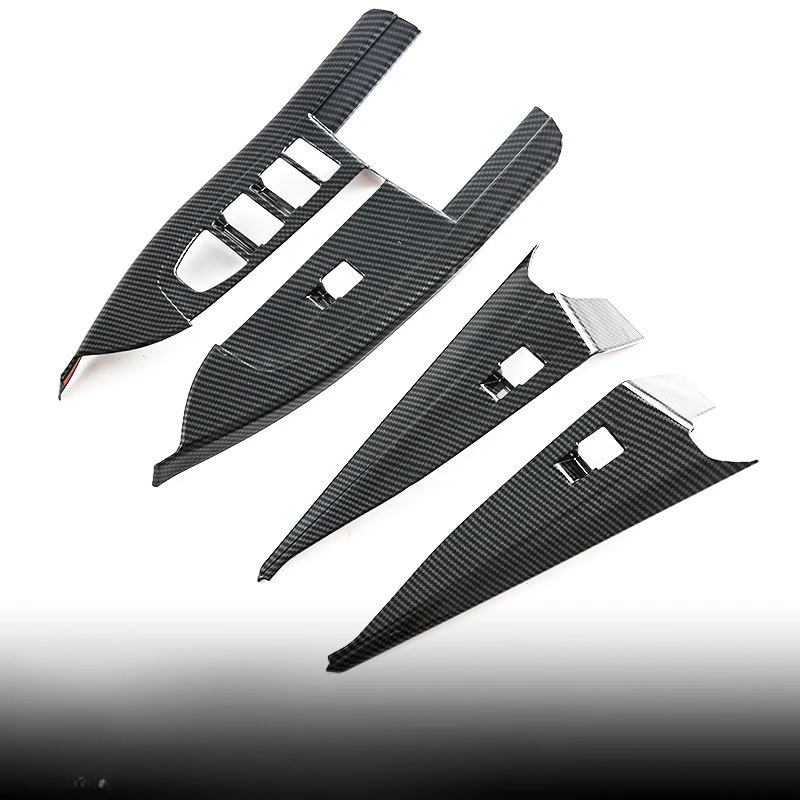 For BMW 5 Series i5 530li 2024 Interior Window Lift Panel Trim Frame Car Window Glass Button Cover Decorative Strip Auto Interio