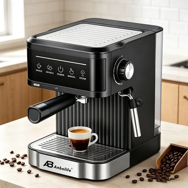 macchina-per-caffe-espresso-anbolife-20-bar-con-serbatoio-d'acqua-da-18l-macchina-da-caffe-domestica-con-montalatte-erogazione-silenziosa-design-compatto-oem