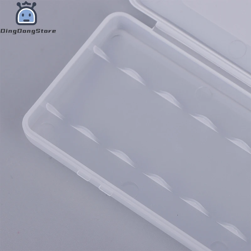 Portátil Plastic Battery Storage Box, Hard Container Case para AAA e AA Battery Organizer, DIY Acessórios, 10 Slots, 1Pc