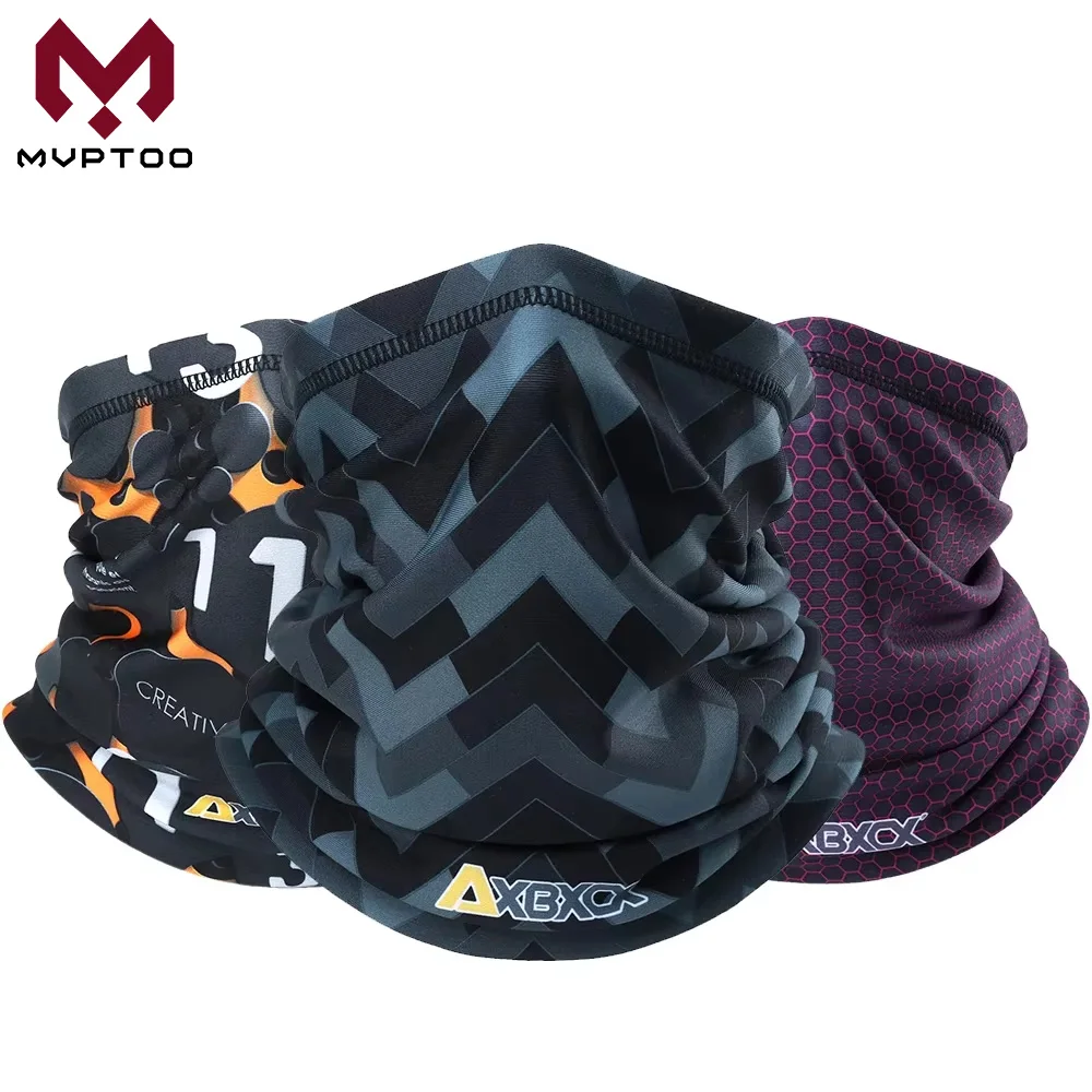 Winter Thermal Fleece Neck Gaiter Tube Scarf Warm Bandana Face  Snowboard Half Face Cover Headband Men Women Fashion Scarf