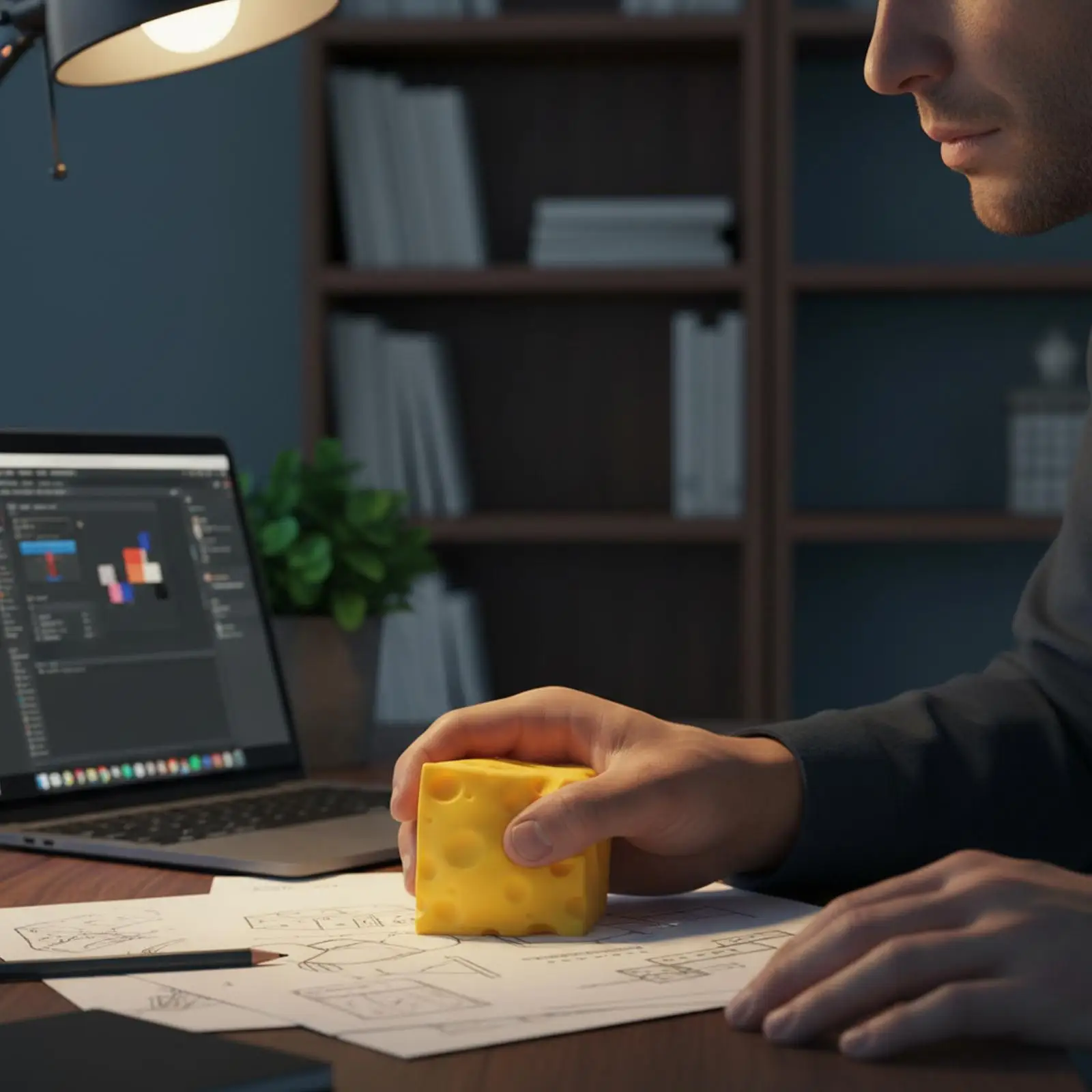 

Игрушка-антистресс в виде куска сыра, сенсорная игрушка-новинка, мягкая игрушка-сквиш для снятия стресса, для взрослых, детей, офиса, на Пасху