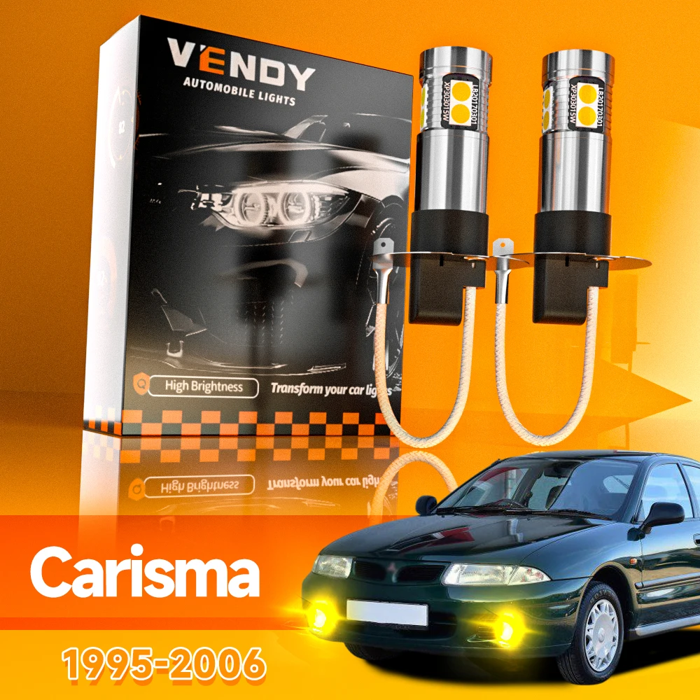 

2pcs For Mitsubishi Carisma 1995-2006 LED Fog Light 1996 1997 1998 1999 2000 2001 2002 2003 2004 2005 Canbus Accessories