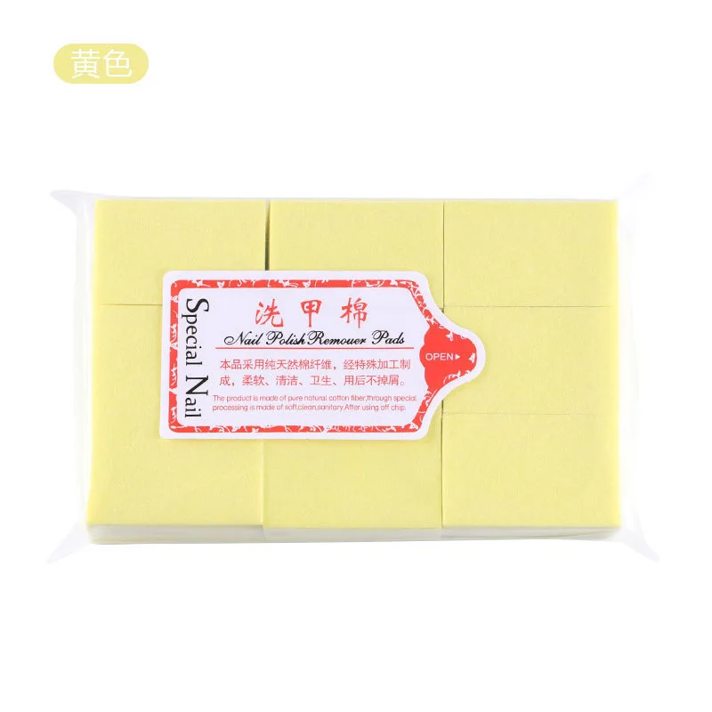 400/630/1000/2000 pezzi di cotone per la cura delle unghie non capannone i capelli Pulizia dura alcol scrub pezzo di cotone smalto per unghie rimozione delle unghie