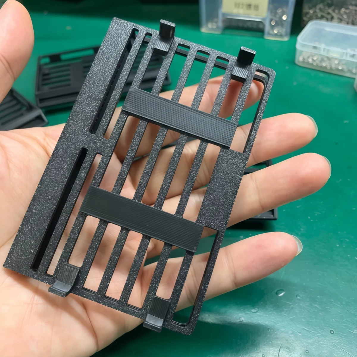 3D‑Printed PLA Roof Rack Platform For MN‑82 MN‑82Pro MN‑82S 1/12 LC79 RC Crawler Body Decor Upgrade Parts
