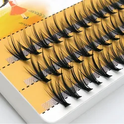 20D/30D Mink Eyelashes 1 Box/60 Bundles Natural Eyelash extension 3D Russia Individual Eyelash Cluster Makeup Tools Lashes Cilia