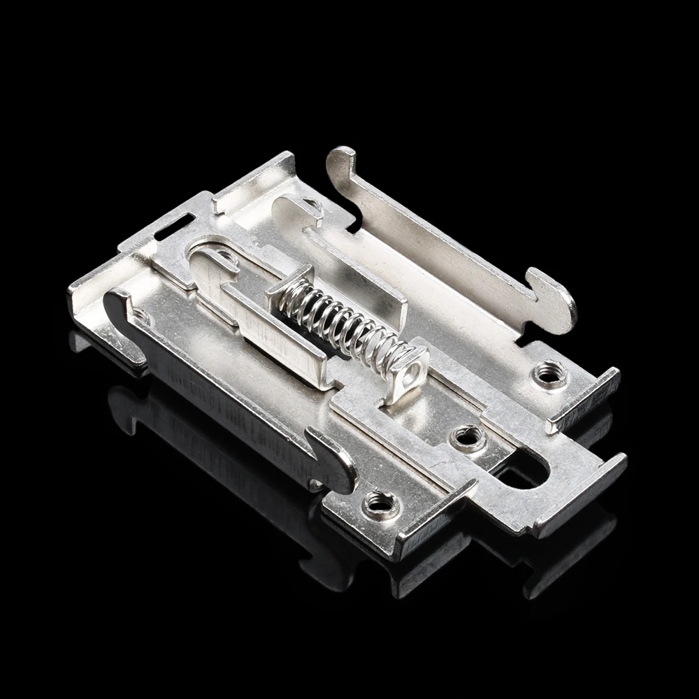 1PCS single phase SSR 40DA 25DA AA DD 35MM DIN rail fixed solid state relay clip clamp
