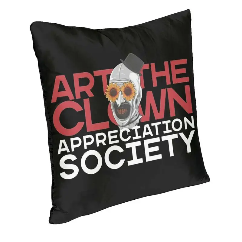 Custom Personalized Art The Clown Society Terrifiers Throw Pillow Cover Home Decorative 3D Double-sided Printed Cushion Cover