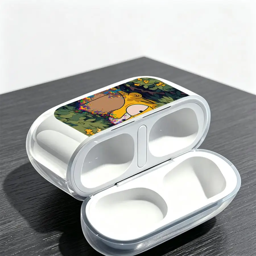 Friend S-Simpsons Case For Airpods 5 Pro3 1 2 4 3 Pro2 Pro Clear Earphone Cases Cover