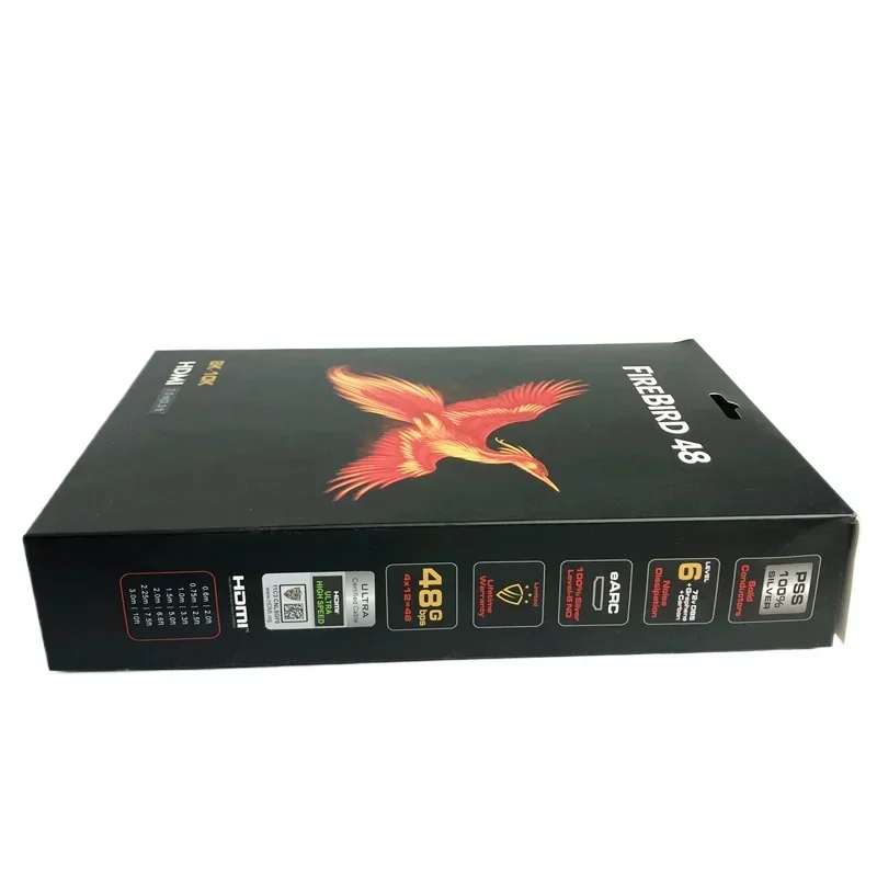 FireBird 48 HDMI Cable 8K-10K 48Gbps 2.1 HDMI Cable AV TV Ultra HD Video HiFi Audio EARC HDMI Cables