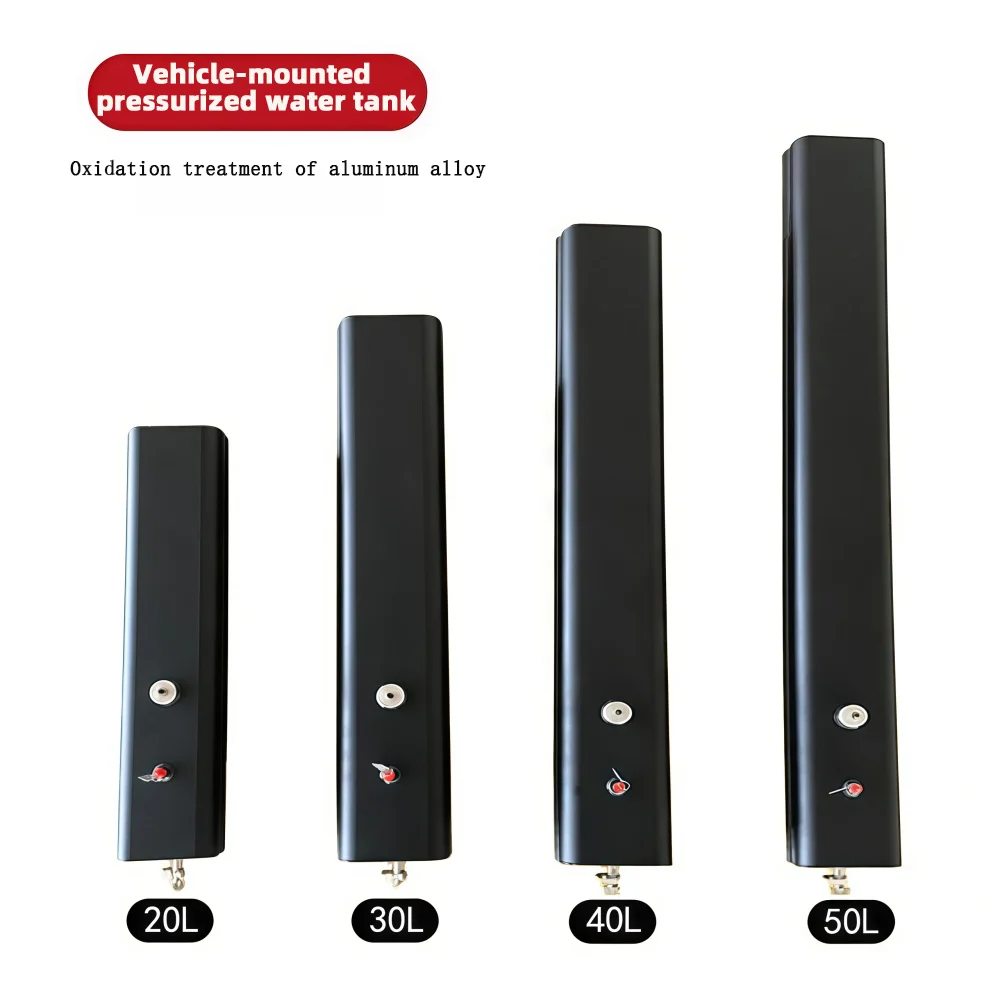 

SLH--25L Aluminum Alloy Car-Mounted Water Tank 25L Capacity Convenient & Multi-Function for Camping Picnic Outdoor Use