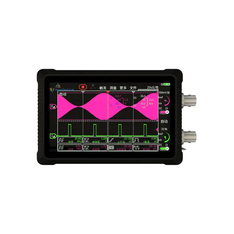 DS4T1012 150M/1GSa/s/16Mpts Digital Oscilloscope Signal Generator Portable Handheld Oscilloscope