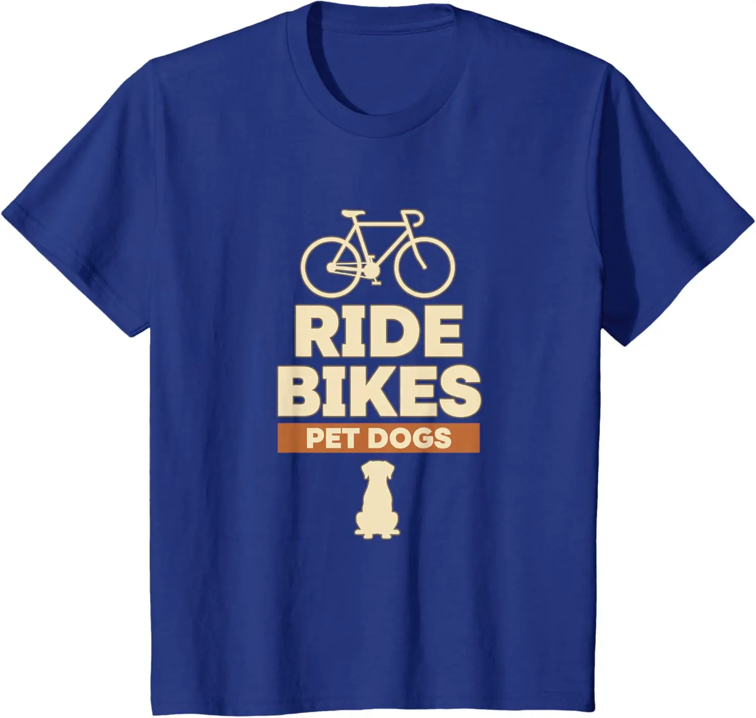 Dog Ride Bikes Pet Dogs Dog Lover Cycling Bicycle Design T-Shirt Unisex Children’s Wear Kid Graphic T Shirts