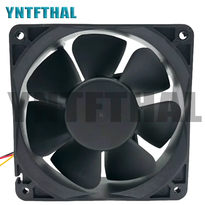 Rolamento de esferas DC Ventilador, SJ1238HD2, 24V, 4A, 12038, Novo