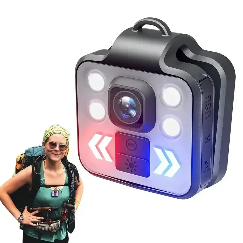 1080P HD Mini Body Camera Video Recorder Sports Night Vision Camera Recorder For Home Outdoor Law Enforcement Security Guard