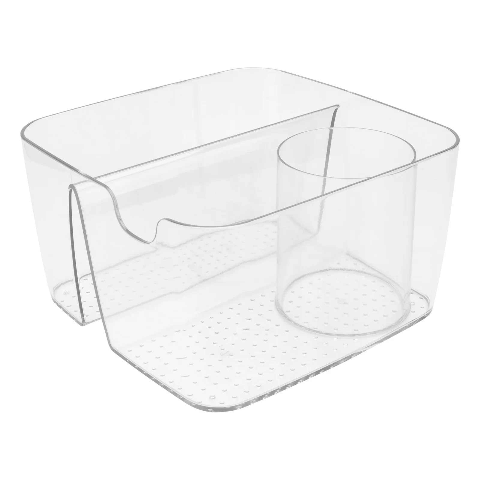 1Pcs Transparent Organizer Makeup Holder Multiple Grids Desktop Storage Box Lipstick Organizer Makeup Brush Storage