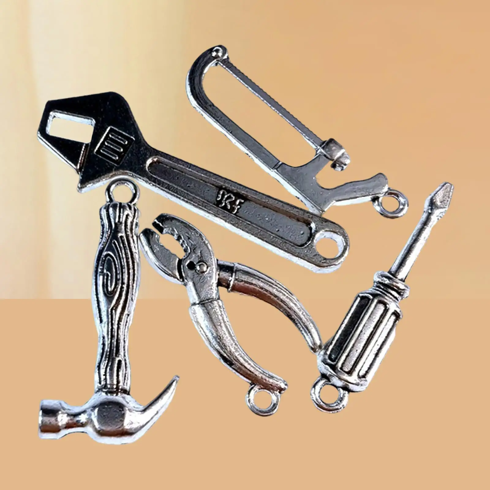 5x 1/12 Miniature Miniature Multi Tool Set Alloy Repair Tool Set Model for