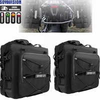 Motorcycle Saddlebag Waterproof Side Bag For BMW R1200GS ADV KAWASAKI YAMAHA Honda Suzuki Travel Motorbike Luggage Rear Seat Bag