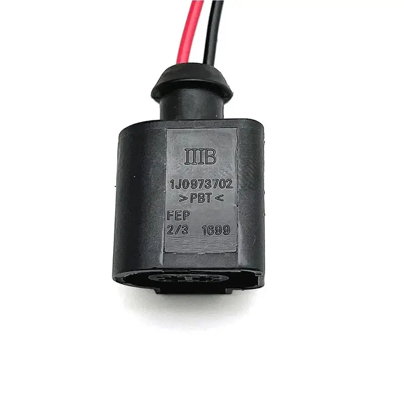 Limited Time Offer For VW Connector 2 Pin Outer Ambient Air Temperature Sensor Plug Pigtail 1J0973702