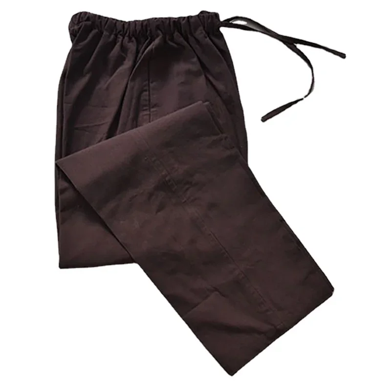 Trung Quốc Thái Cực Kung Fu Quần Cotton Pantalones Nơ Kết Hợp Quần Chinos Sành Điệu Hombre Hanfu Quần Quần Áo Truyền Thống