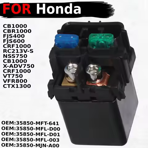 Motorcycle Relay Switch For Honda CB1000R CBR1000 CBR1000RR FJS400 Silverwing 400 FJS600 CRF1000 Africa Twin 1000 35850-MFT-641