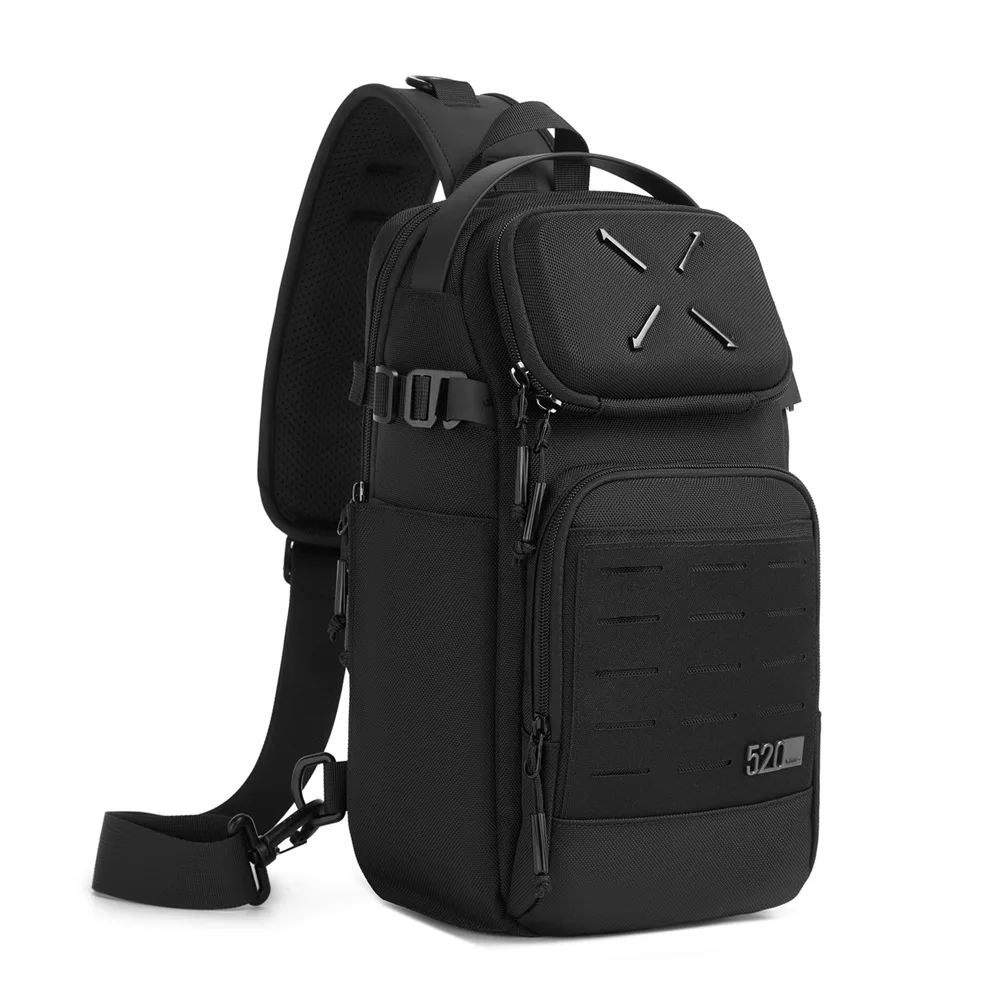 Men's outdoor leisure cycling crossbody bag high-quality shoulder bag travel waterproof sports fitness chestbag