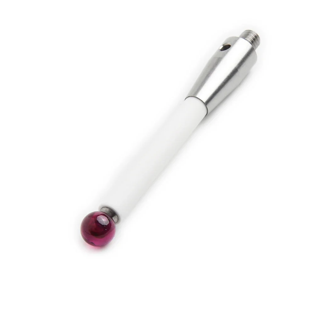 instrument CMM Touch ceramic Probe a-5000-3709 tip rubine ball shaft thread shank Stem Stylu 50mm length radiesthesia rod 1pc