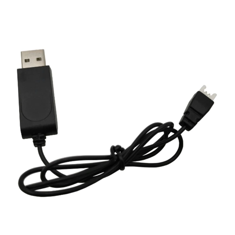 Reliable USB Charging Cable for Lithium Cells Safeguards Against Overcharge 3.7V 500mA Output Helicopter Power Cord