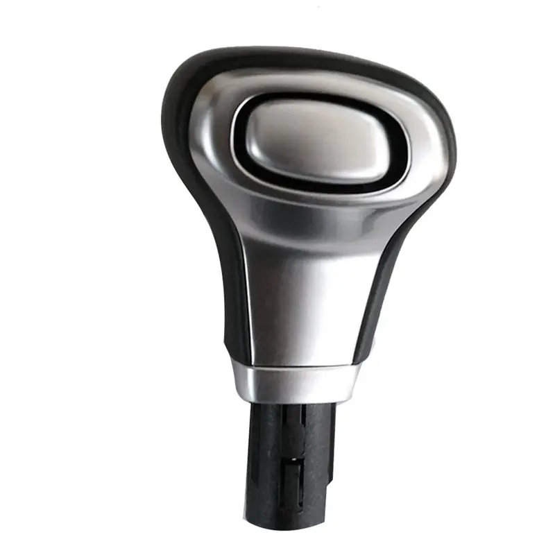 Plain 2X 46720D4200 Car Leather Gear Shift Lever Knob For Kia Optima K5 Sportage Kxcross 2016+ Automatic Gear Stick Shift Knob