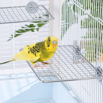 Stainless Steel Parrot Resting Perch 1