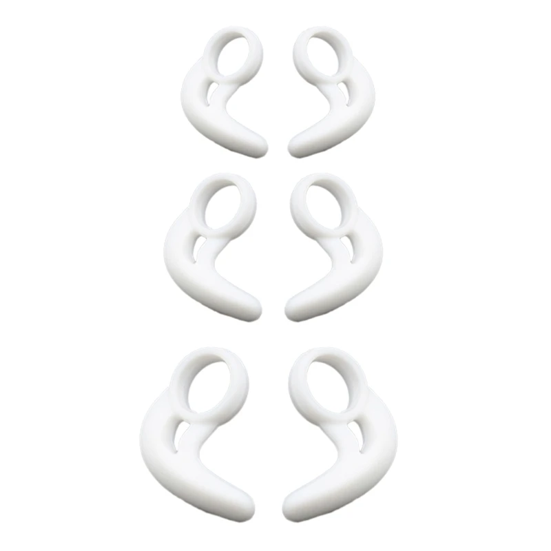 Silicone Earhooks for W280BT Sports Headphones,Small Large Each 2pcs Replacement Earbud Wing Tip P9JD