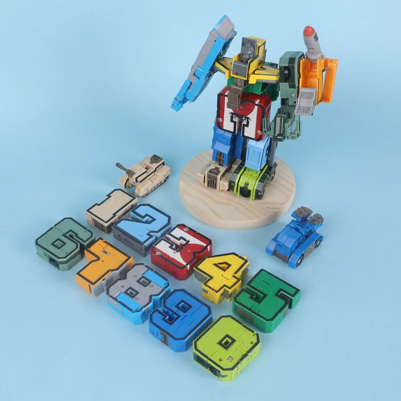 Transformers digitales Juguetes para niños al por mayor: Transformers Combiner Assembly Robot Juguetes para niños y niñas - Educativo