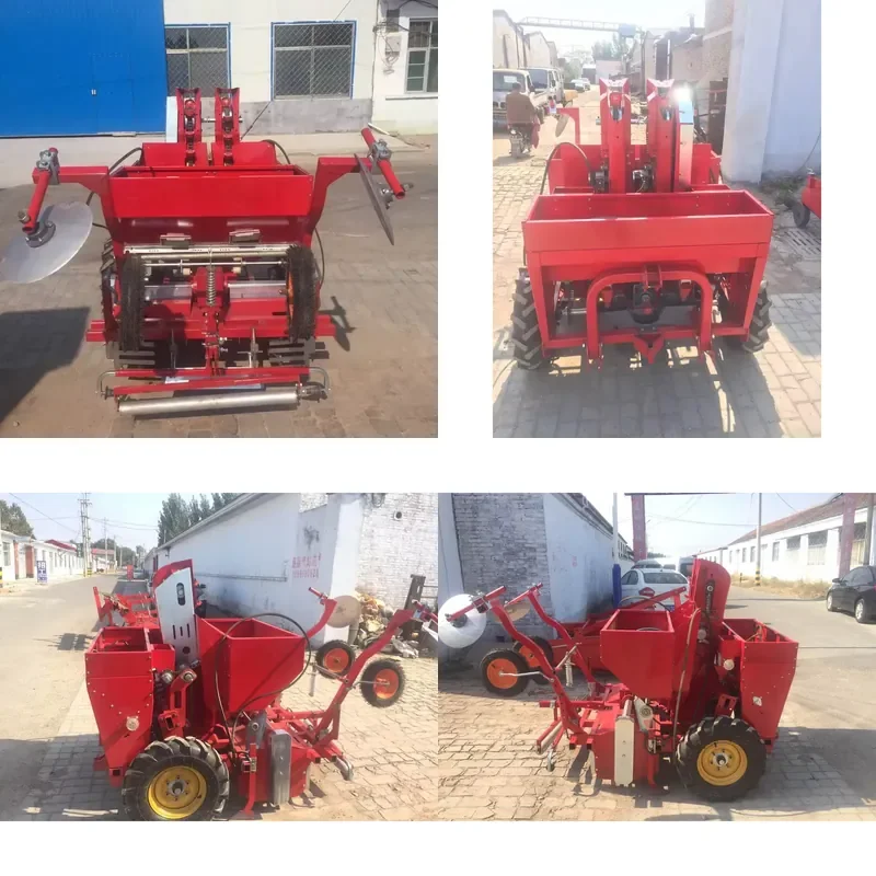 for Potato Planter Two Rows High Quality Rear Tractor Mounted Seeder Double Row Planting Machine for Farm Agriculture