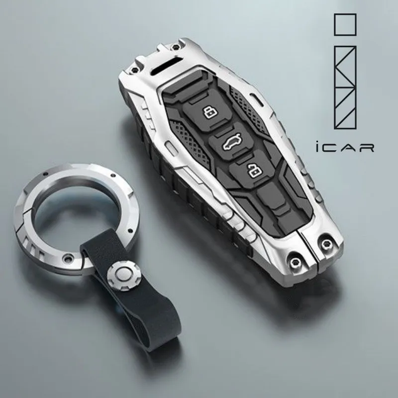 

Key Case Cover for CHERY JAECOO 6 J6 ICAR 03 2024 Remote Holder Keychain Accessories