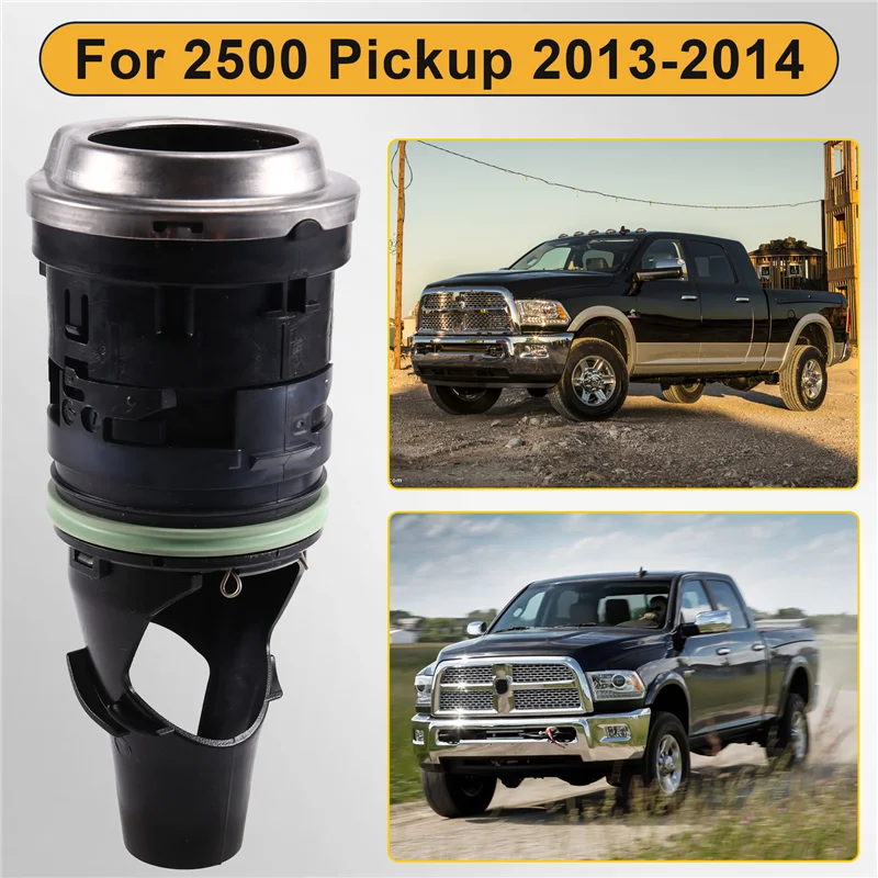 Cabeça de enchimento do tanque de combustível, carcaça sem tampa para carro 68210536ab para captador dodge ram 2500 2013-2014