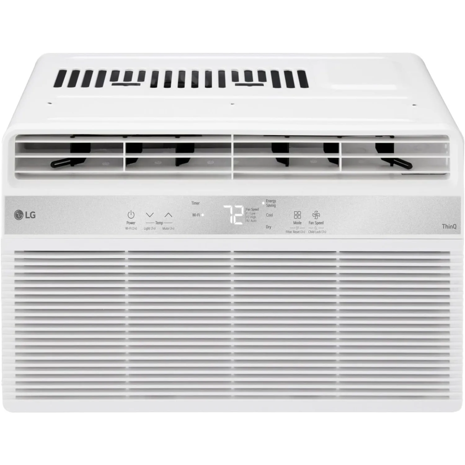 

NEW LW6024RSMX Window Air Conditioner, Wi-Fi Enabled w/Remote, for Small Room (260 Sq.Ft.), Quiet Operation, 115V, 6,000 BTU