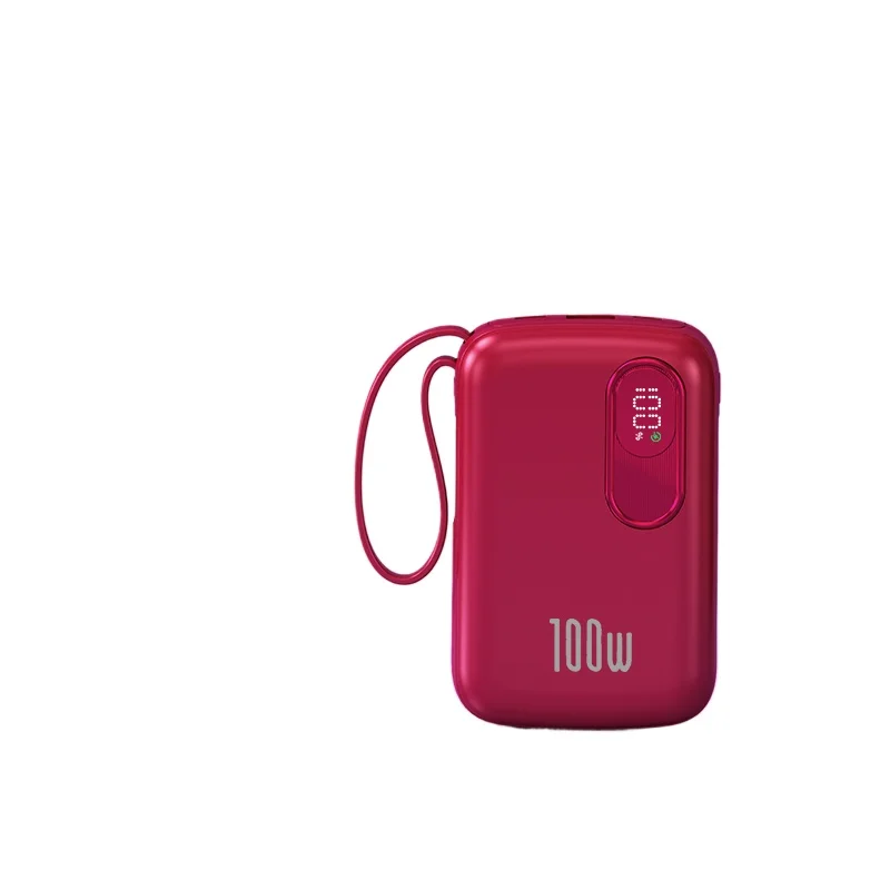 

Self-contained cable, fast charging, large capacity 20,000 mAh, ultra-thin, compact and portable, suitable for a variety
