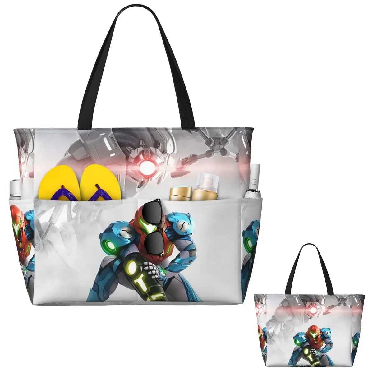 กระเป๋าโท้ทเมโทริดบีช กระเป๋าใส่ของสำหรับเล่นกีฬา โยคะ กระเป๋าเดินทางขนาดใหญ่สำหรับผู้หญิง กระเป๋าฟิตเนส