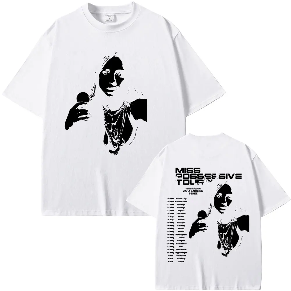 تيت ماكراي وجه جرافيك تي شيرت قريب جدا ما تفوت الممتلكة 2025 جولة تي شيرت الرجال النساء عادية القطن المتضخم تي شيرت