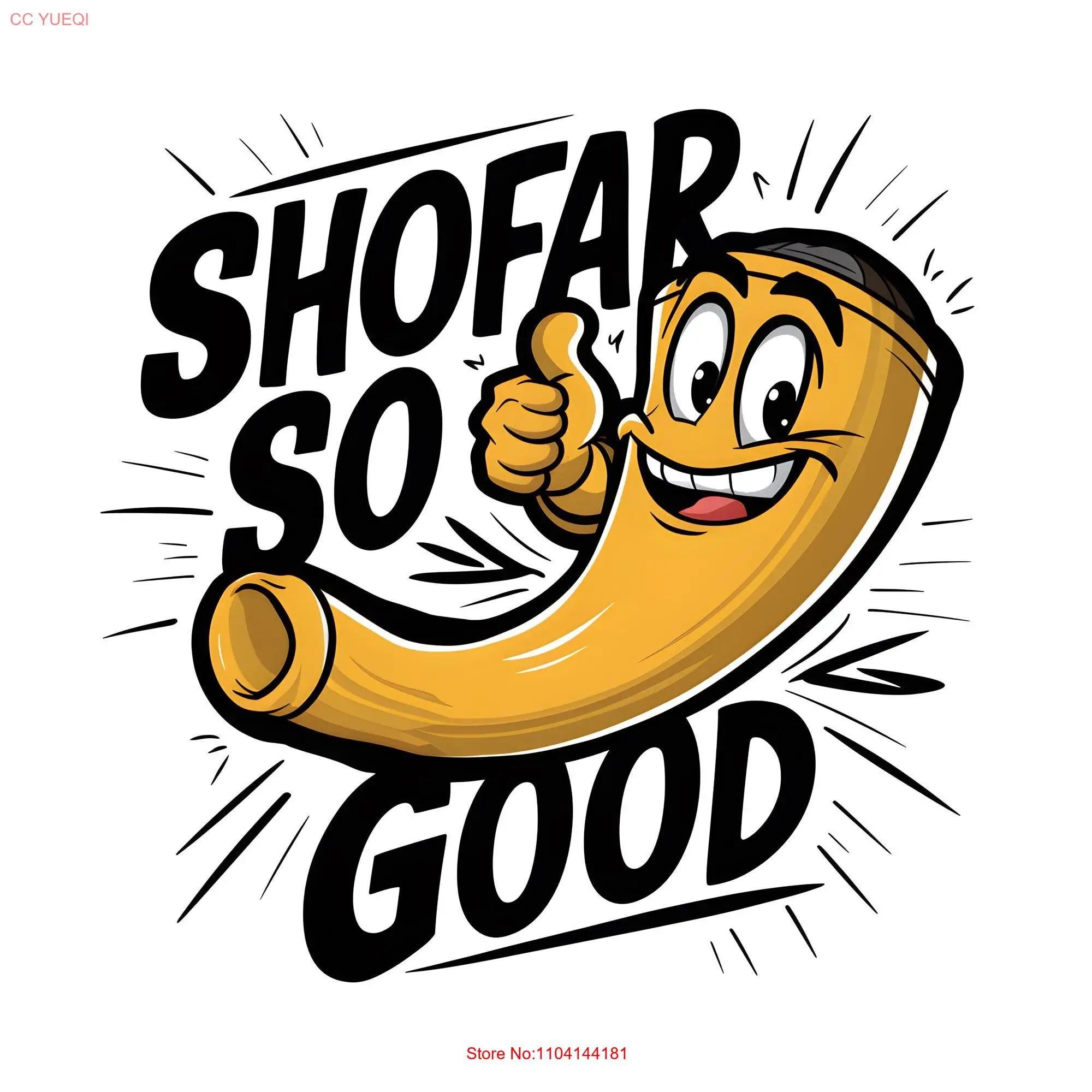 Funny Jewish T Shirt Shofar So Good  long or short sleeves