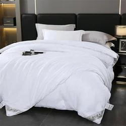 Natural Mulberry Silk Duvet Luxury Queen King Size Comforter Summer Winter Quilt Single Couple Bedding Filler Bedding