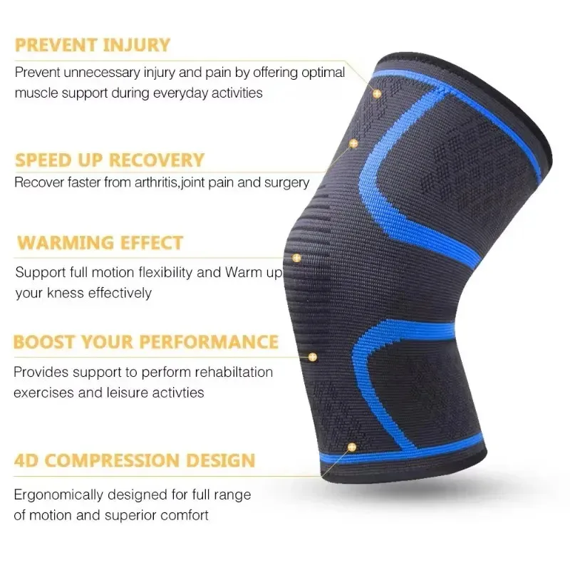 1 قطعة دعامات الركبة لآلام الر - مراجعة Knee Guard Hard وسعره