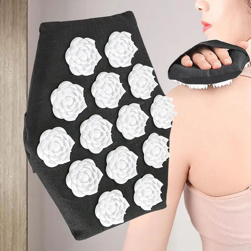 Deep Tissue Massage Gloves Manual Handheld Massage Gloves Pad Ergonomic Design Body Massager For Shoulder Head Legs Neck Back